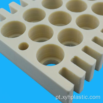 Folha de poliamida 6 de plástico de náilon de mecanização